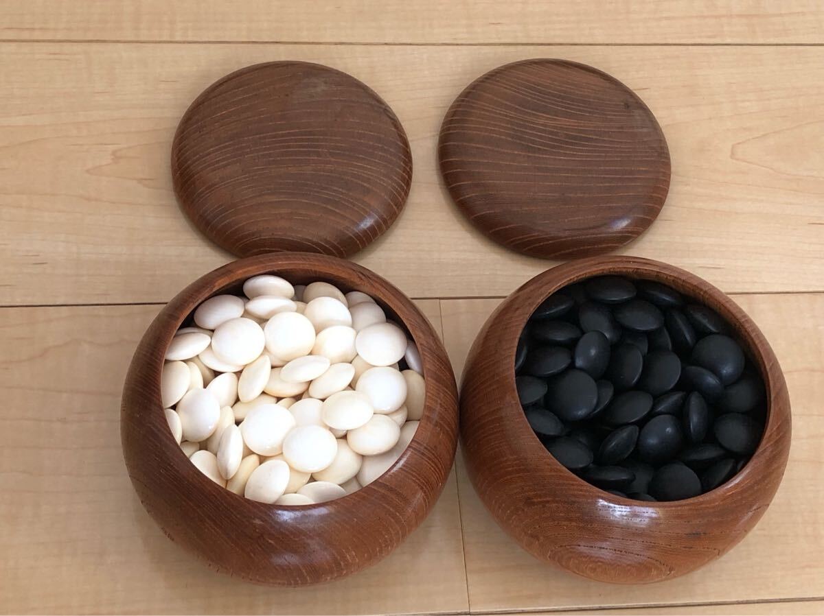 囲碁　蛤碁石　現状品