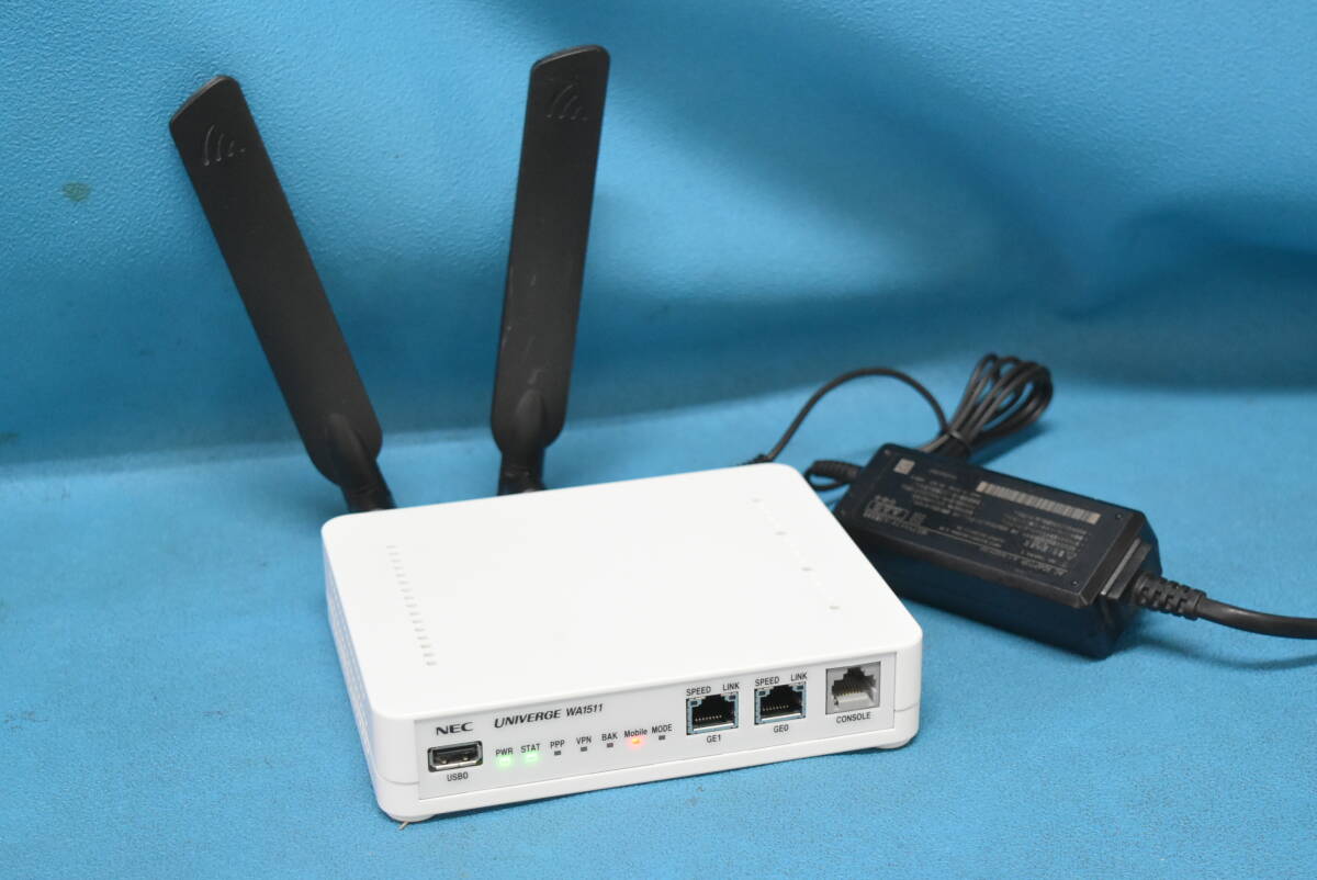 NEC　LTEモジュール内蔵ワイヤレスVPNルータ　UNIVERGE 　◆N-656(0221)◆