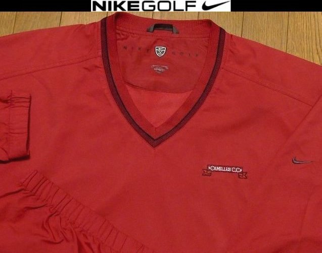 5L-6L・4XL-5XL日本サイズ位★即買セール送無料★ナイキゴルフNIKE GOLF US限定GOLF COUNTRY CLUB特注刺繍防風撥水ジャケット