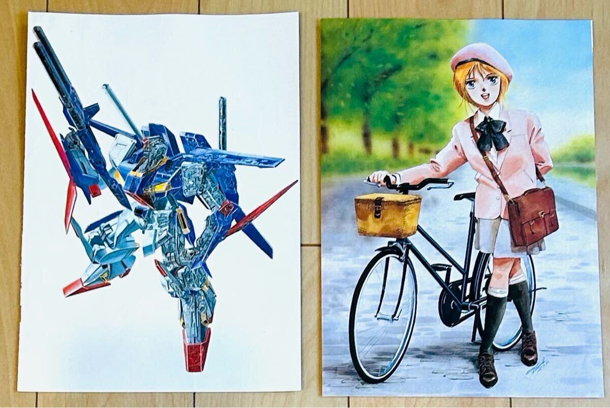 機動戦士ガンダム③ ガンダムZZアニメ雑誌切り抜き ジュドー