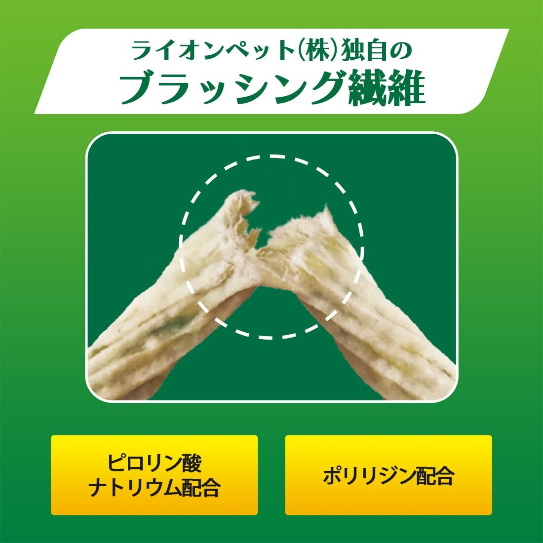 ライオン PETKISS 犬用おやつ 食後の歯みがきガム 低カロリー 超小型犬用 LIONPET_画像6