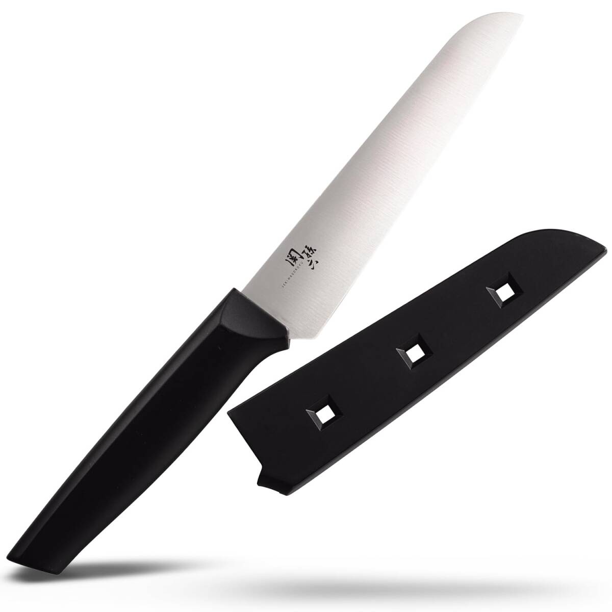 貝印 KAI コンパクトナイフ 関孫六 サヤ 付 日本製 DH3342_画像1