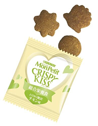 モンプチ クリスピーキッス 猫用おやつ バラエティーパック 総合栄養食 贅沢シリーズ 126g(6gx21袋)_画像5