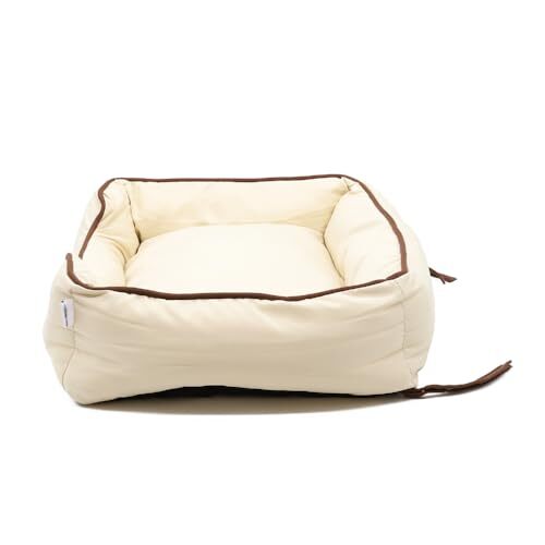 スリーアローズ PET THREE 固定ができるペットベッド S ベージュ 犬用 猫用_画像3