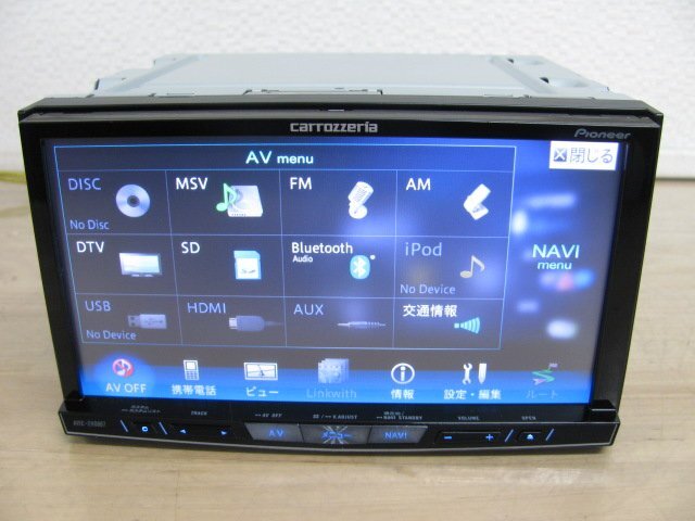[109509-B]2025 года выпуск карта!! Carozzeria AVIC-ZH0007 Cyber navi цифровое радиовещание /Bluetooth встроенный новый товар TV антенна есть сигнальный фонарь дополнение 