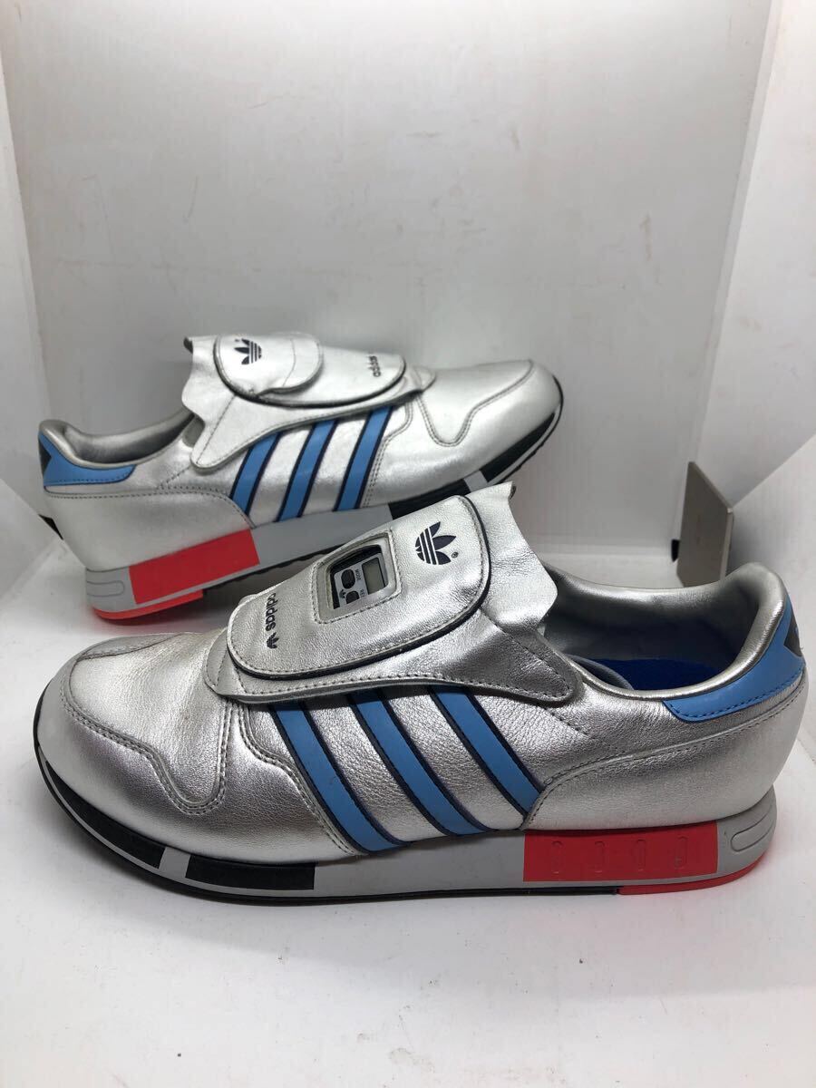 アディダス adidas マイクロペーサー　micropacer US8 1/2 シルバー　OG オリシナルス　デッドストック　箱付き