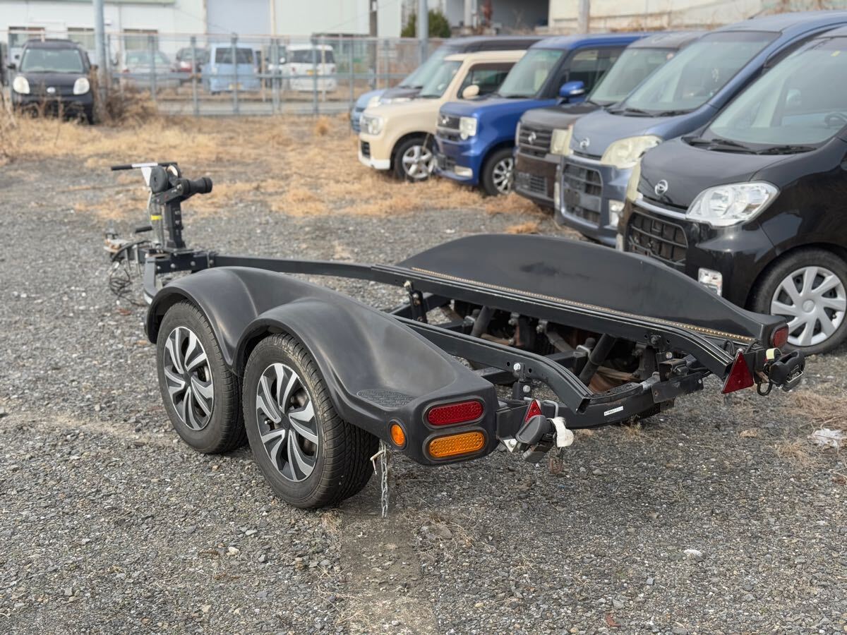 車検満タン ボートトレーラー ジェットスキーブラスト 2軸 SOREX 車検満タン ボートトレーラー ジェットスキーブラスト 2軸 SOREX