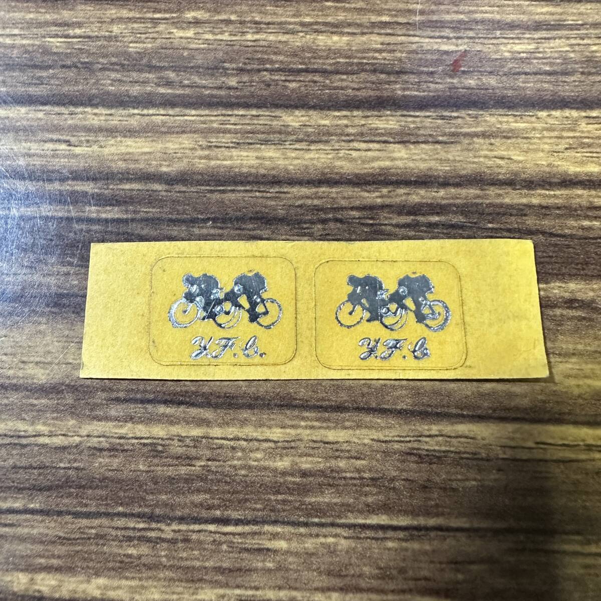 YFC / デカール2枚 NEW OLD STOCK 　昭和　レトロ