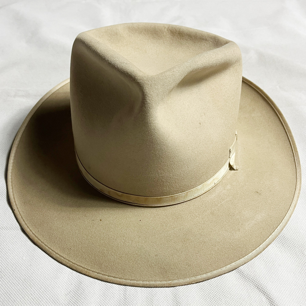 超人気! 50's STETSON 57.5CM 3X OPEN ROAD オープンロード ステットソン USA ウエスタン VINTAGE HAT ヴィンテージ ハット ワイド WESTERN