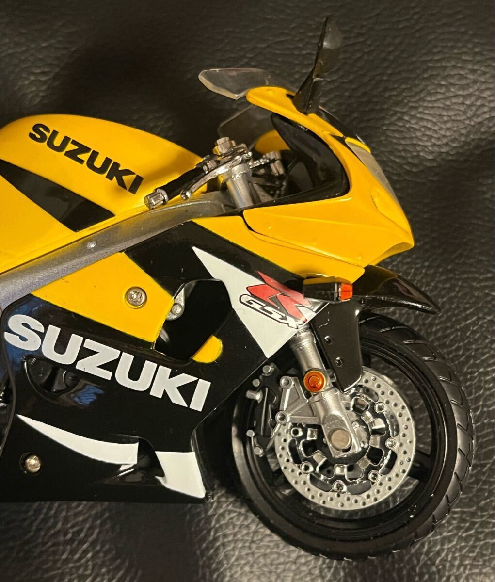 1/12スケール SUZUKI GSX-R600 鈴木 スズキ GSX R 600 ダイキャストバイク ミニカー オートバイ 完成品 