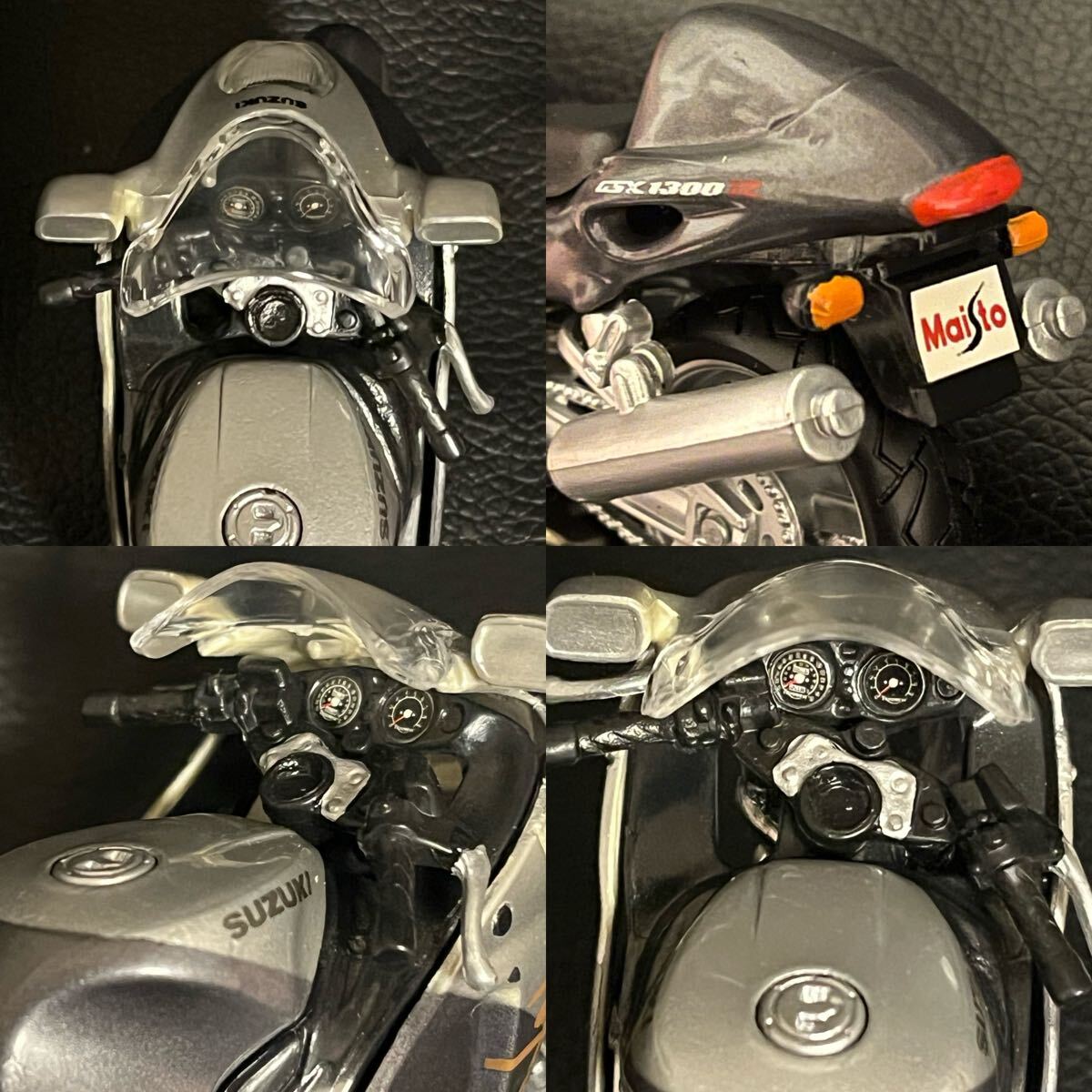 1/18スケール SUZUKI GSX1300R ハヤブサ 隼 鈴木 スズキ GSX-1300R ダイキャストバイク ミニカー オートバイ 完成品 マイスト maisto 