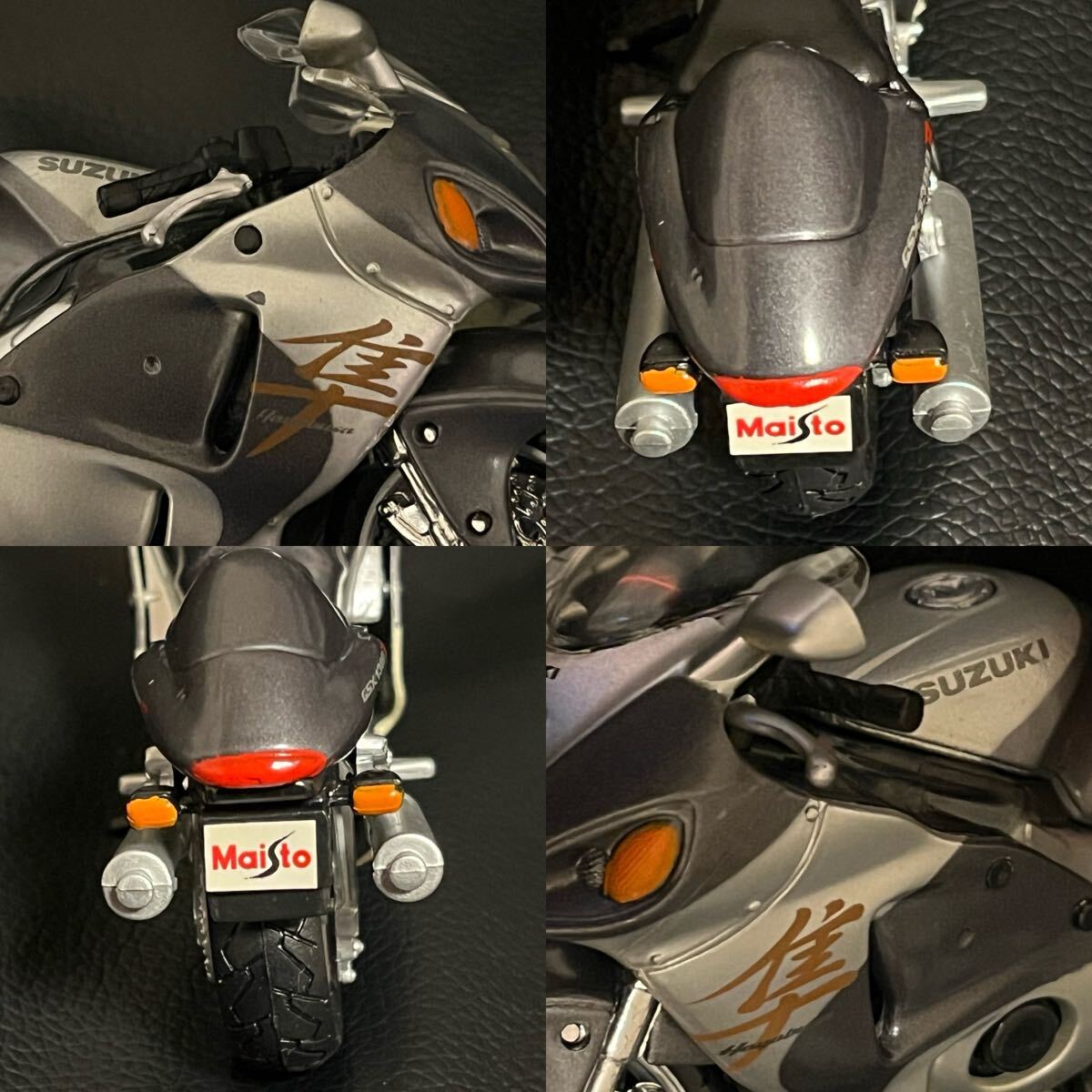 1/18スケール SUZUKI GSX1300R ハヤブサ 隼 鈴木 スズキ GSX-1300R ダイキャストバイク ミニカー オートバイ 完成品 マイスト maisto 