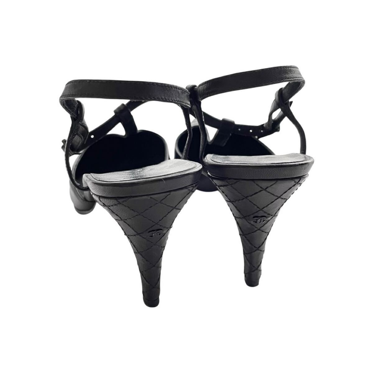 CHANEL シャネル ポインテッドトゥパンプス ブラック 37C|Yahoo CHANEL シャネル ポインテッドトゥパンプス ブラック 37C|Yahoo
