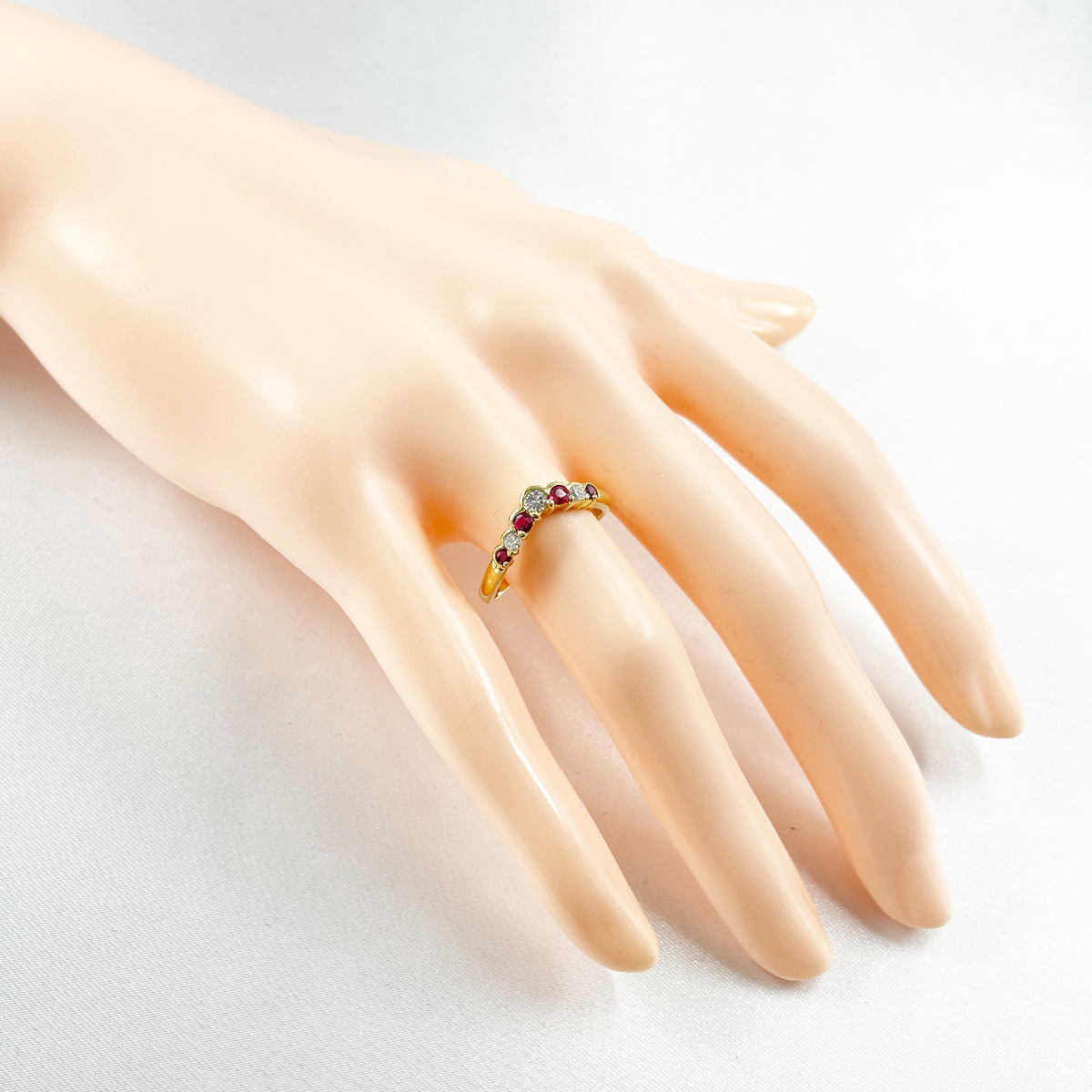 K18 天然ルビー 0 20ct 天然ダイヤモンド 0 08ct リング|Yahoo K18 天然ルビー 0 20ct 天然ダイヤモンド 0 08ct リング|Yahoo