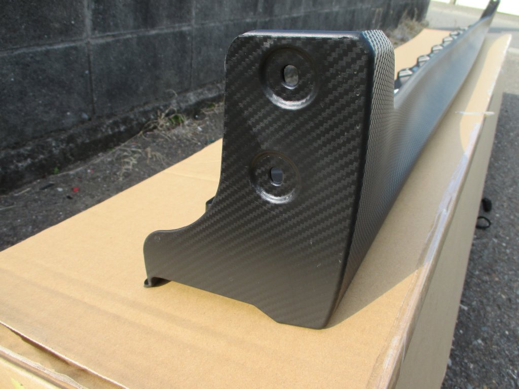 4236-R 新車外し品 ZC33S スイフト スポーツ 純正 右 サイドステップ 素地 カーボン柄 77212-68R0 R_画像5