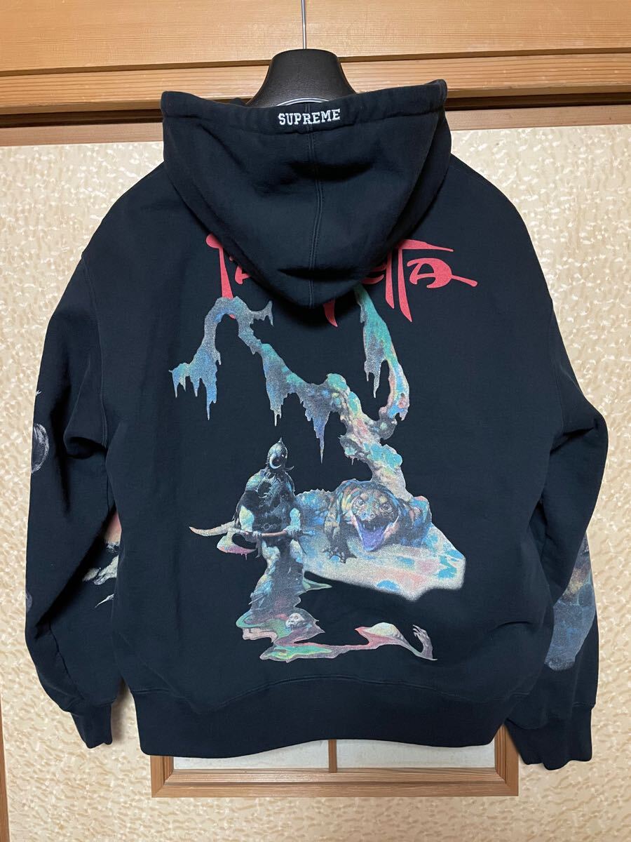 新品 M SUPREME Frank Frazetta Zip Up Hooded Sweatshirt 24fw 新品 M SUPREME Frank Frazetta Zip Up Hooded Sweatshirt 24fw