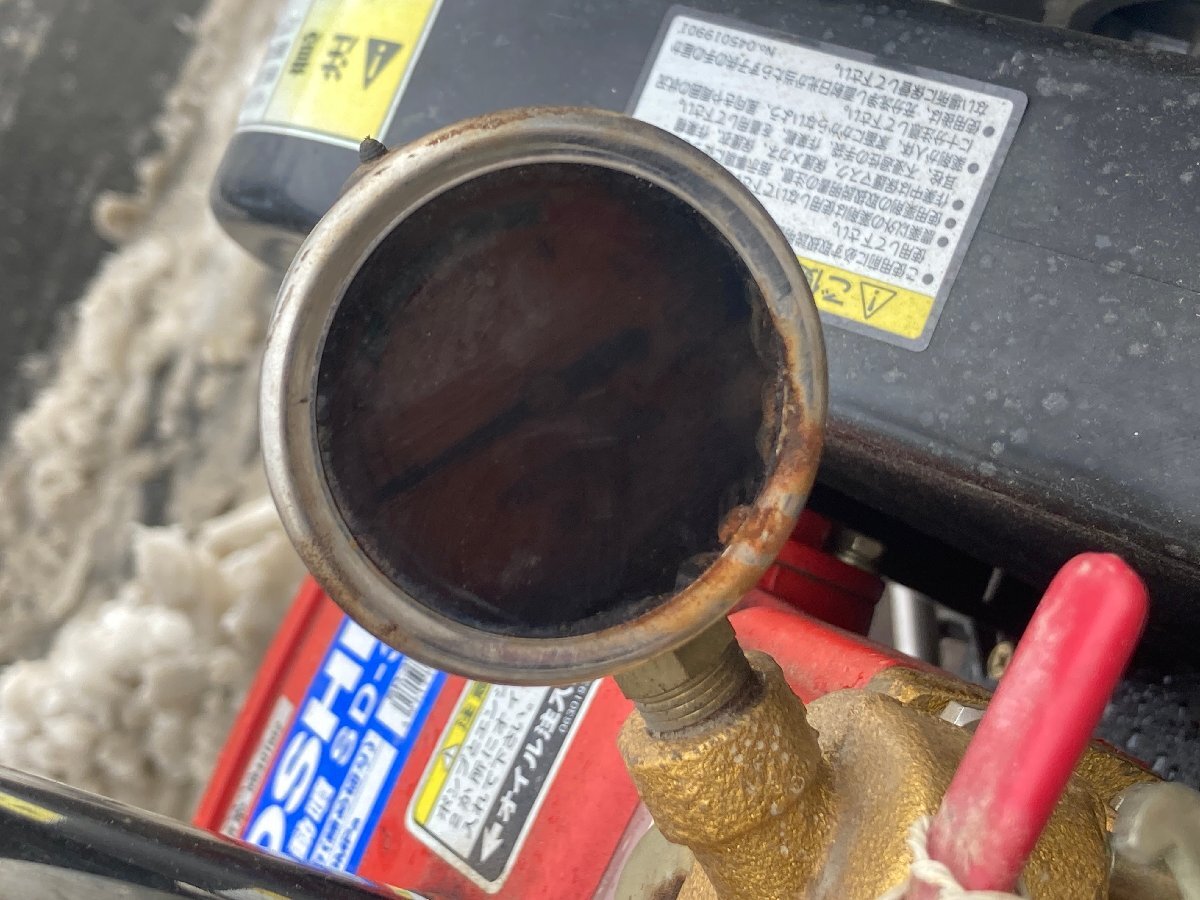 【岐阜発】エンジン式洗浄動噴 噴霧機 ポンプ メーター黒い 基本引取り 発送は要相談_画像5