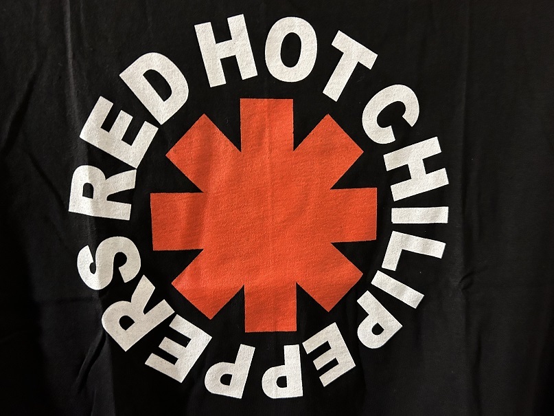 OFF バンドTシャツ ハードコアパンク レッチリ アンソニー愛用T