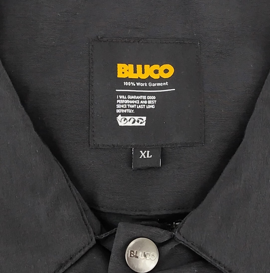 BLUCO WORK GARMENT/bruko151-31-041 60/40 CHIN STRAP COACH JACKET цвет (BLK) размер XL. новый товар. включая налог цена. бесплатная доставка.