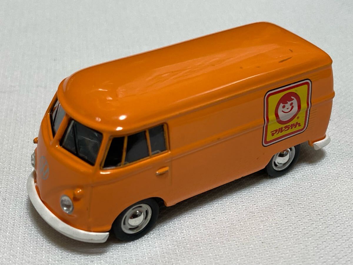 非売品 京商 ミニカー マルちゃん ロゴ フォルクスワーゲン マイクロバス サークルKサンクス 2007
