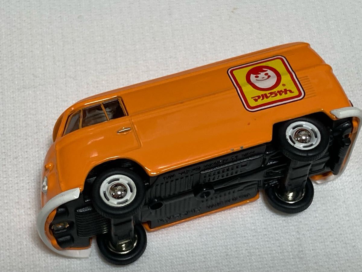 非売品 京商 ミニカー マルちゃん ロゴ フォルクスワーゲン マイクロバス サークルKサンクス 2007