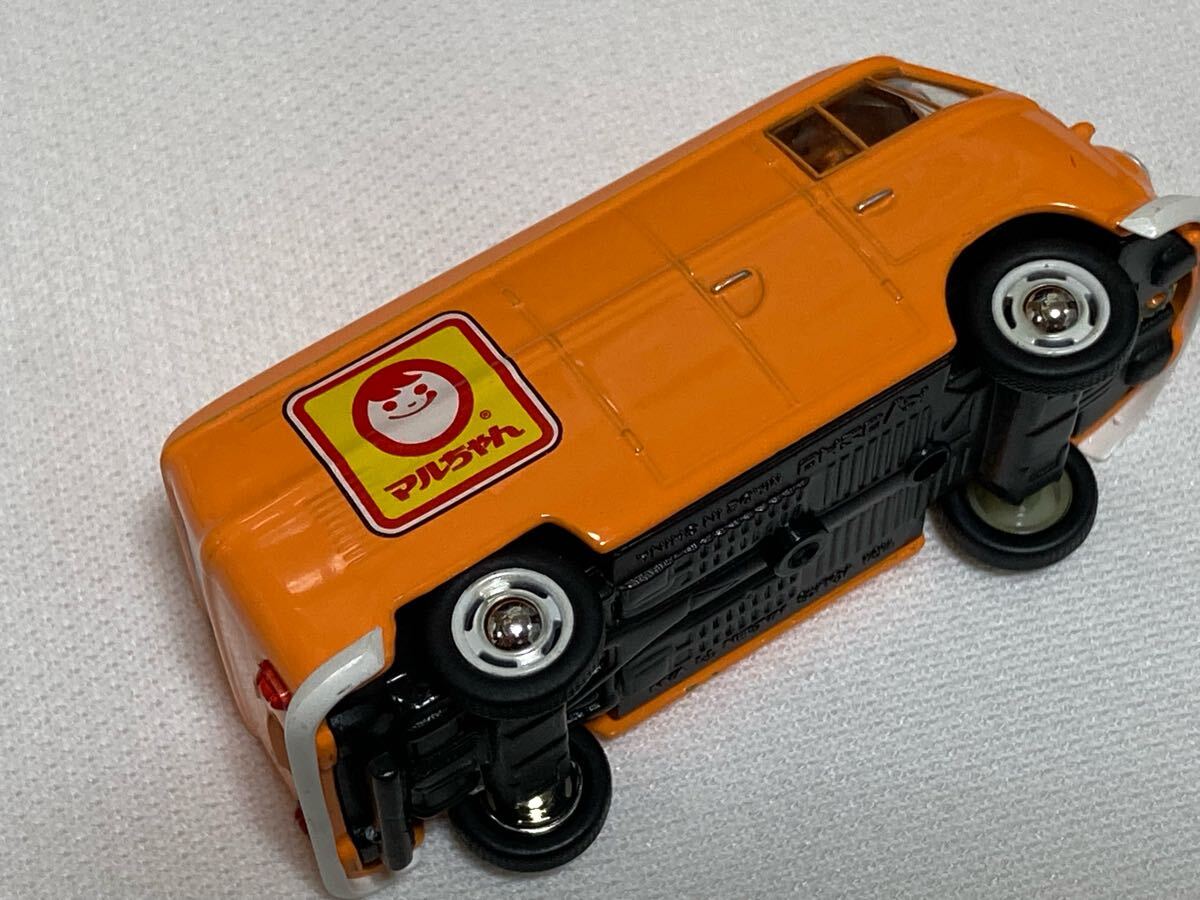 非売品 京商 ミニカー マルちゃん ロゴ フォルクスワーゲン マイクロバス サークルKサンクス 2007