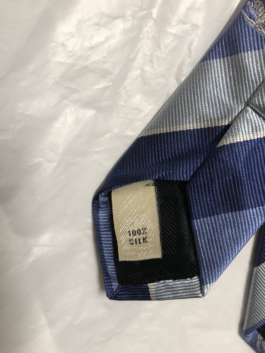 【即決あり】新品タグ付き　バーバリーロンドンネクタイ　青　BURBERRY LONDON