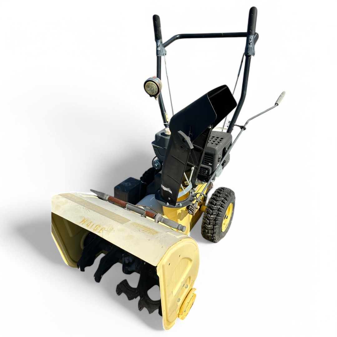 ハイガ― HAIGE 除雪機 212cc 除雪幅51cm 6.5馬力型 ガソリンエンジン搭載 自走式 スノーブロワー 雪かき機_画像9