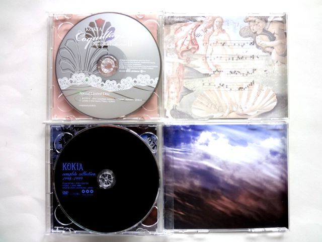 KOKIA лучший CD 3 листов / pearl -The Best Collection / Coquillage -The Best Collection II / complete collection 1998~1999 / стоимость доставки 310 иен