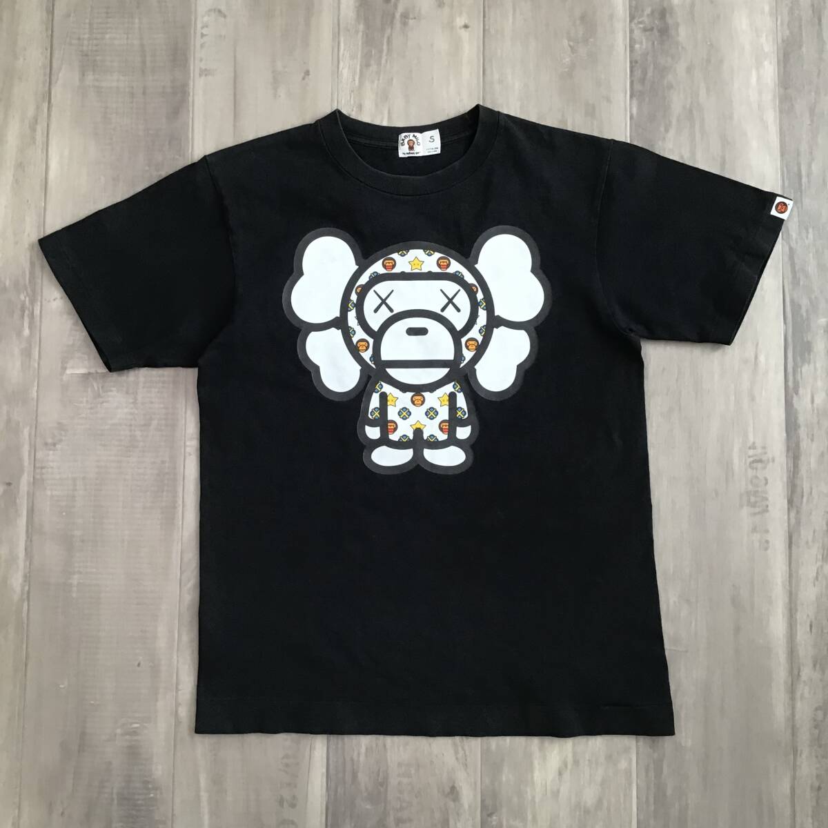 ★激レア★ KAWS MILO モノグラム Tシャツ Sサイズ a bathing ape BAPE マイロ カウズ エイプ ベイプ アベイシングエイプ NIGO n55