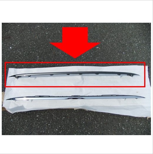 ★新品 未使用 純正部品 レクサス GS250 4代目 L1#型 GS F トランクガーニッシュ ブラックメッキ ドレスアップ 在庫限り 希少 レア★