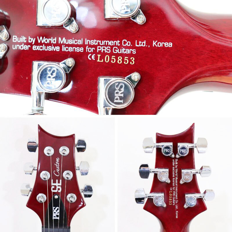 !_[ б/у прекрасный товар ]Paul Reed Smith paul (pole) Lead Smith PRS SE CUSTOM 22 RED/ красный 2011 год производства электрогитара Guiter 6 струнные инструменты с футляром бесплатная доставка!