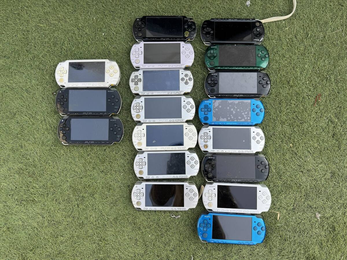 SONY PSP 本体 PSP-3000 8台 PSP-2000 7台 PSP-1000 3台 18