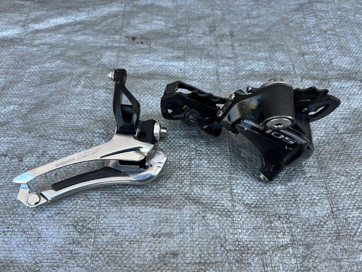SHIMANO 105 5800系 ディレイラー 前后セット FD-5800 RD-5800 2x11s シマノ