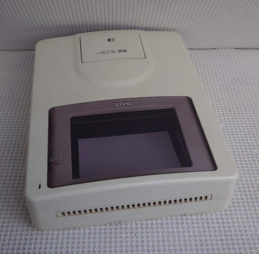 【ジャンク品】通電未確認(rèn) NAiS らくらく玄関番 1:1型 親機(jī) WQS500W インターホン テレビドアホン 松下電工