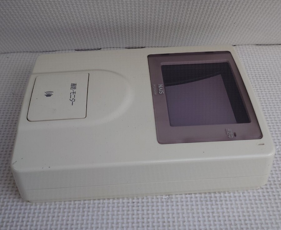 【ジャンク品】通電未確認(rèn) NAiS らくらく玄関番 1:1型 親機(jī) WQS500W インターホン テレビドアホン 松下電工