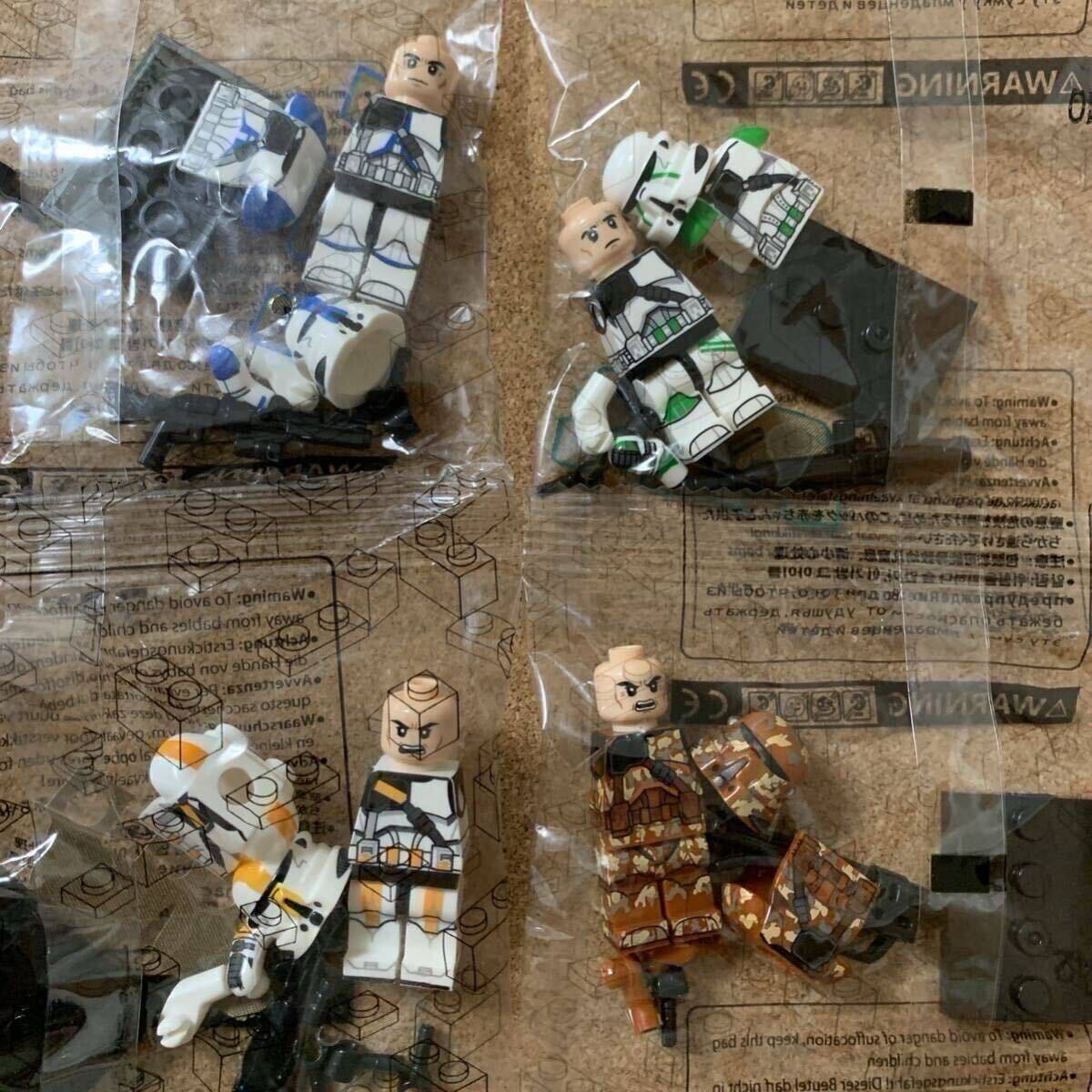 レゴ互換 スターウォーズ エアボーン・クローントルーパー レゴ互換 スターウォーズ エアボーン・クローントルーパー