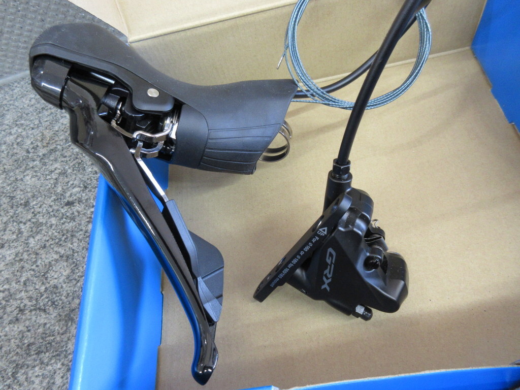 新車取り外し品】 Shimano GRX ST-RX400 油圧式ブレーキ/STI