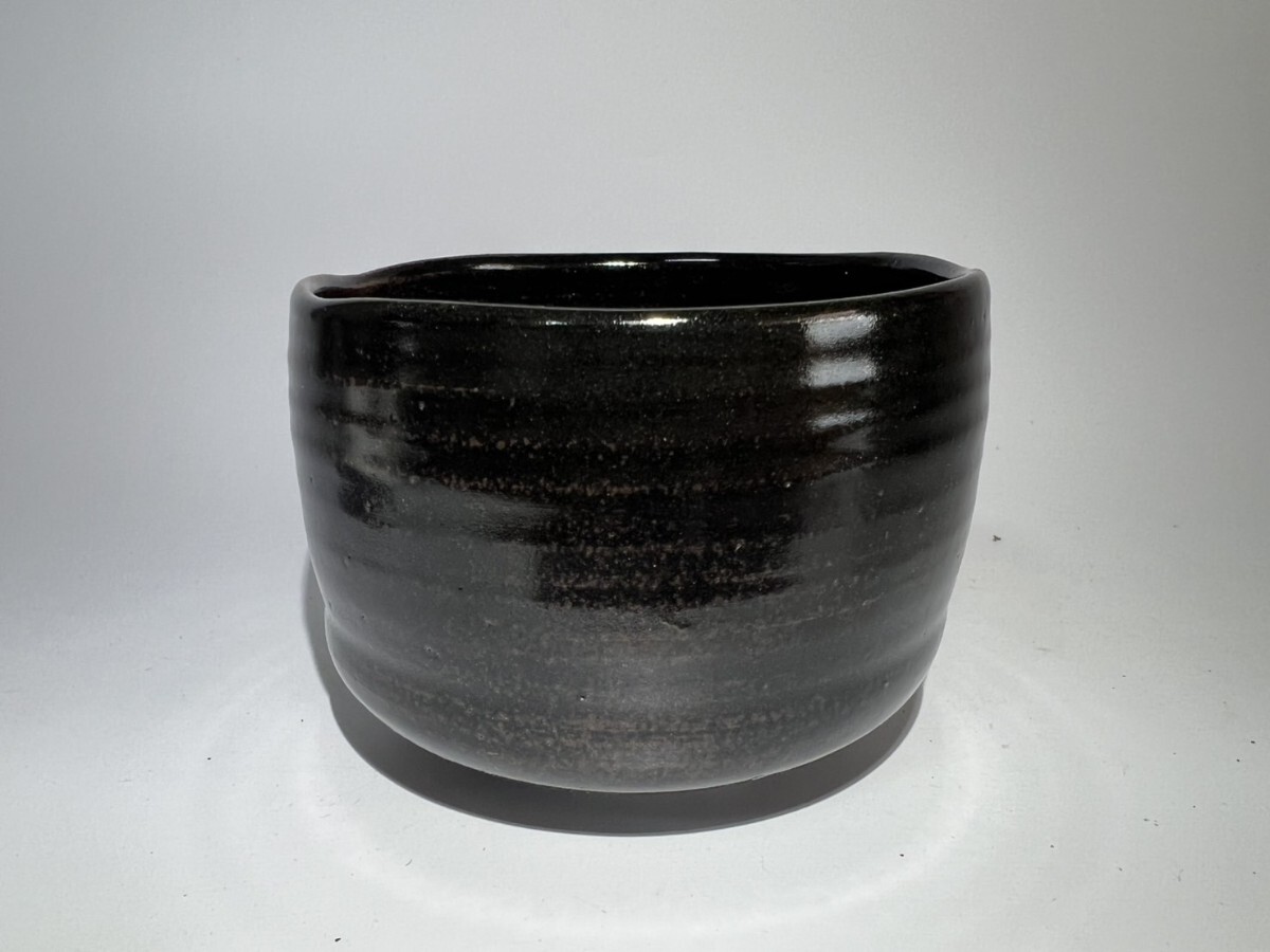 中川　黒茶碗　1_画像3