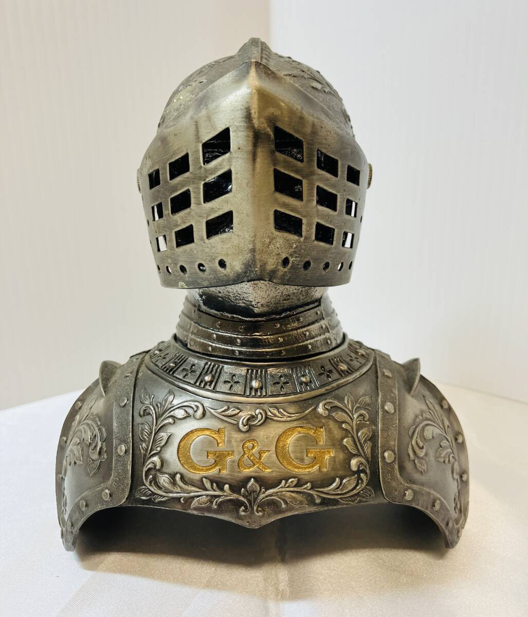 NIKKA ニッカ G&G ウイスキーボトルカバー 鎧型 西洋甲冑 騎士 NIKKA ニッカ G&G ウイスキーボトルカバー 鎧型 西洋甲冑 騎士