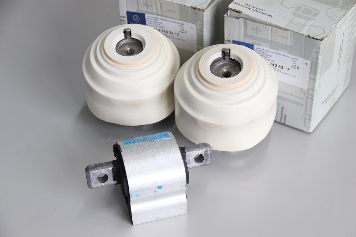 W221 S500 S550【新品 ベンツ純正 エンジンマウント・ミッションマウントセット】＊事前に在庫・適合確認必要