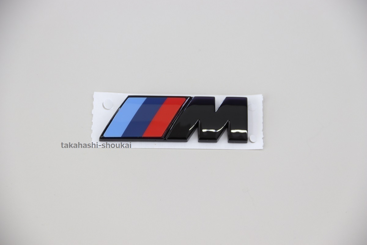 BMW純正 サイドフェンダー Mエンブレム 黒 2個(gè)【4.5cm×1.5cm】4シリーズ F32 F33 F36 420i 428i 430i 435i 440i M4(F82/F83)