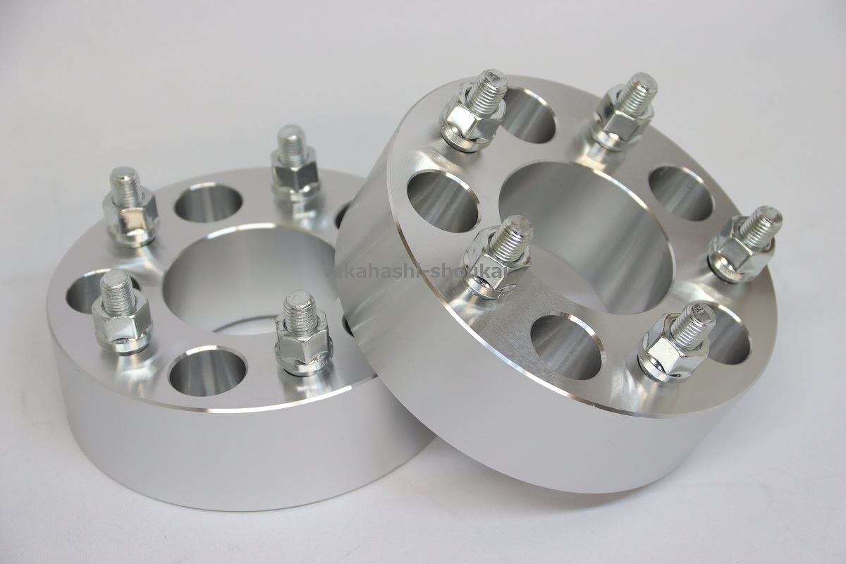 新品 PCD変換 ワイドトレッドスペーサー 5穴 127(車両側) →5穴 139.7(ホイール側) 厚さ:50.8mm【ねじインチ1/2・内径78.3mm】