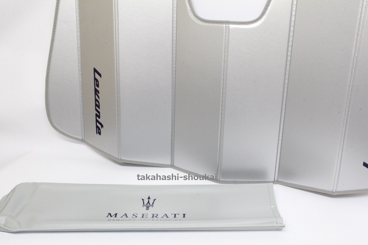 車 マセラティ純正品レヴァンテ用 2016年～サンシェード US_画像2