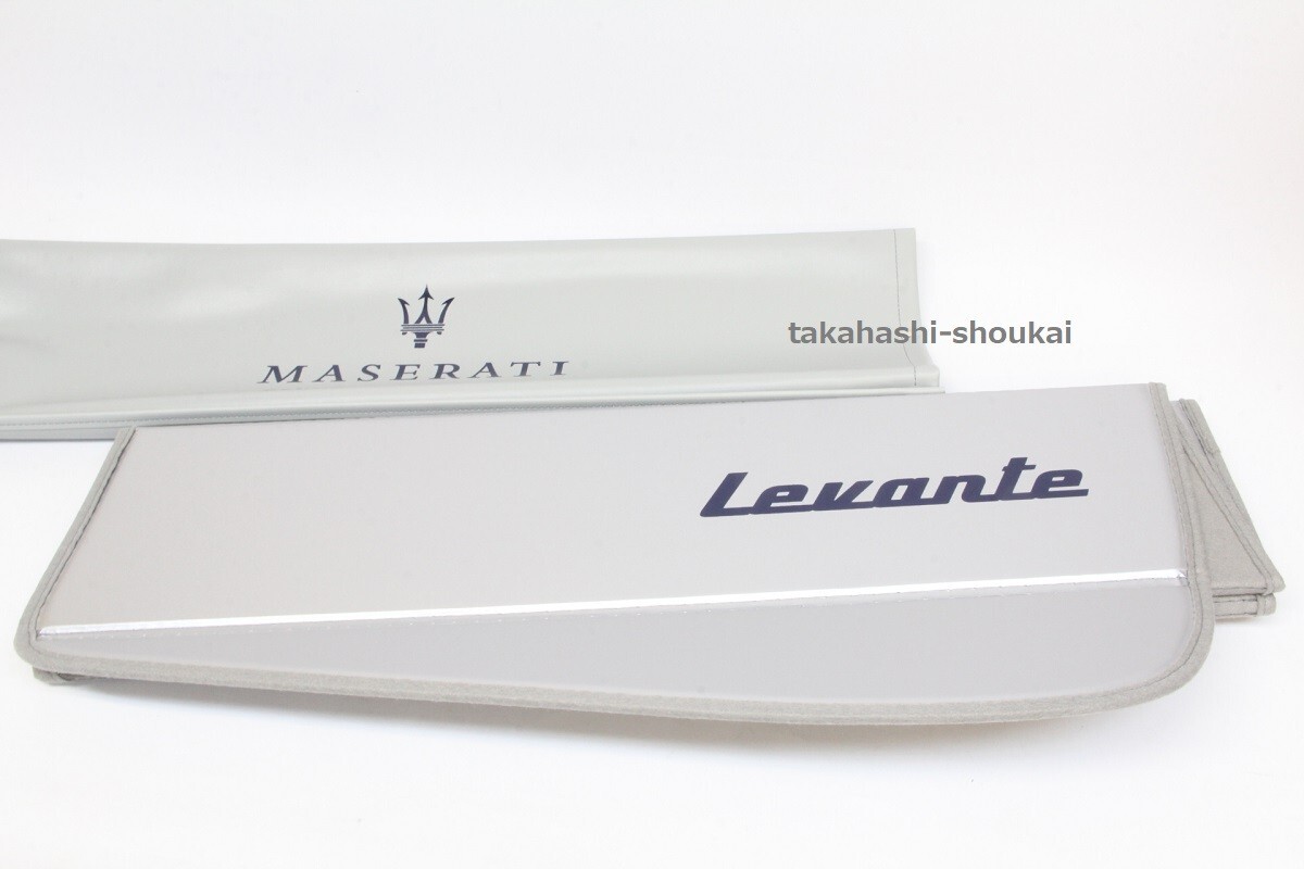 車 マセラティ純正品レヴァンテ用 2016年～サンシェード US_画像3