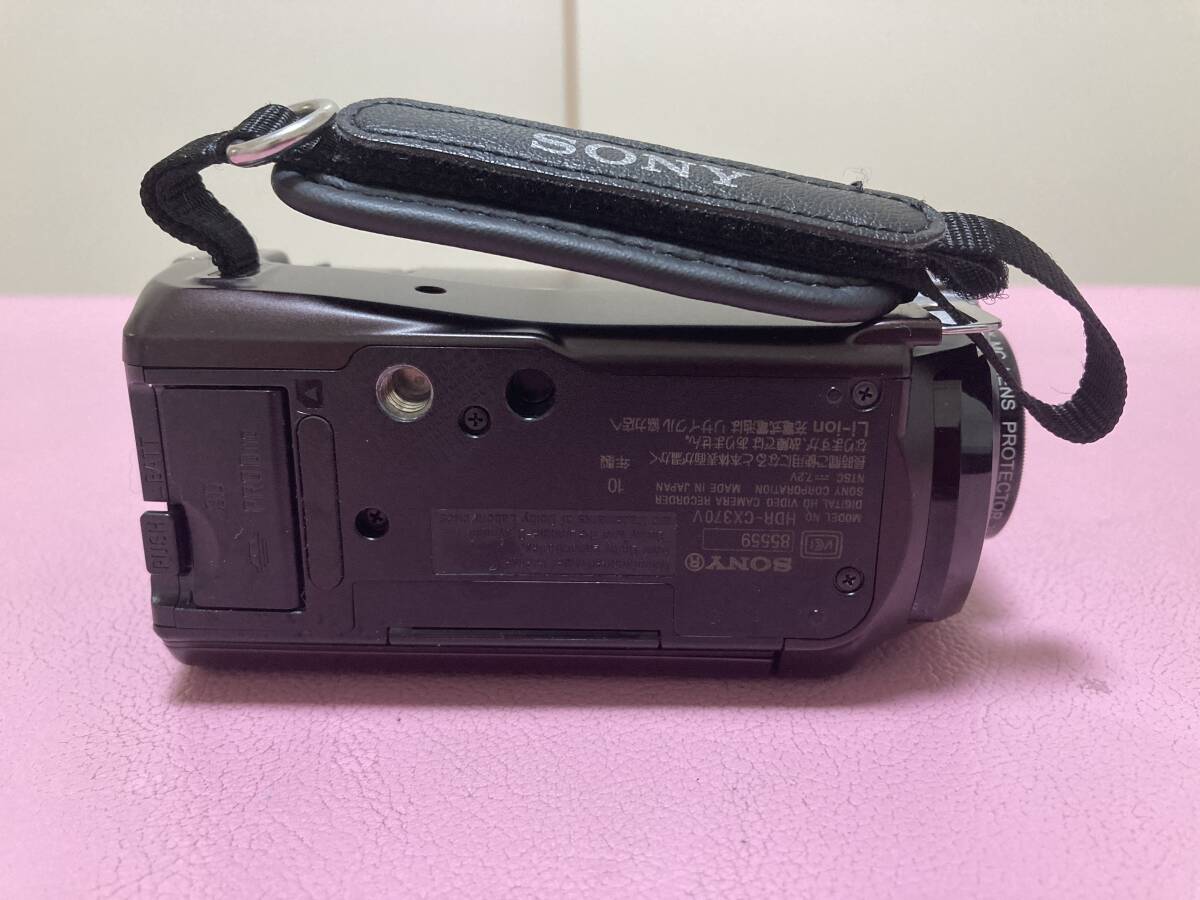 完動品】SONY デジタルHDビデオカメラレコーダー HDR-CX370V 完動品】SONY デジタルHDビデオカメラレコーダー HDR-CX370V