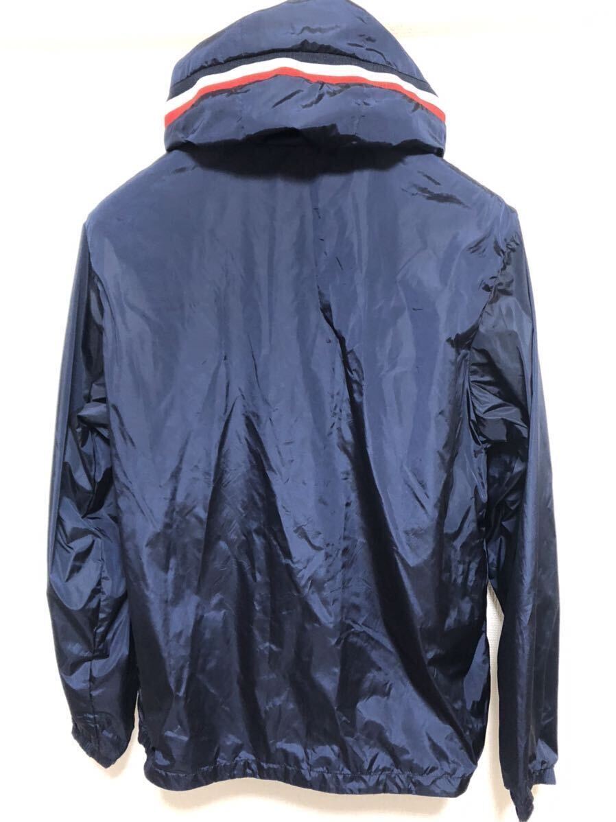 未使用 MONCLER GRIMPEURS モンクレール ジャケット ナイロン パーカー 2 正規品 送料無料 ワッペン ブルゾン フード トリコロール ラスト_画像8