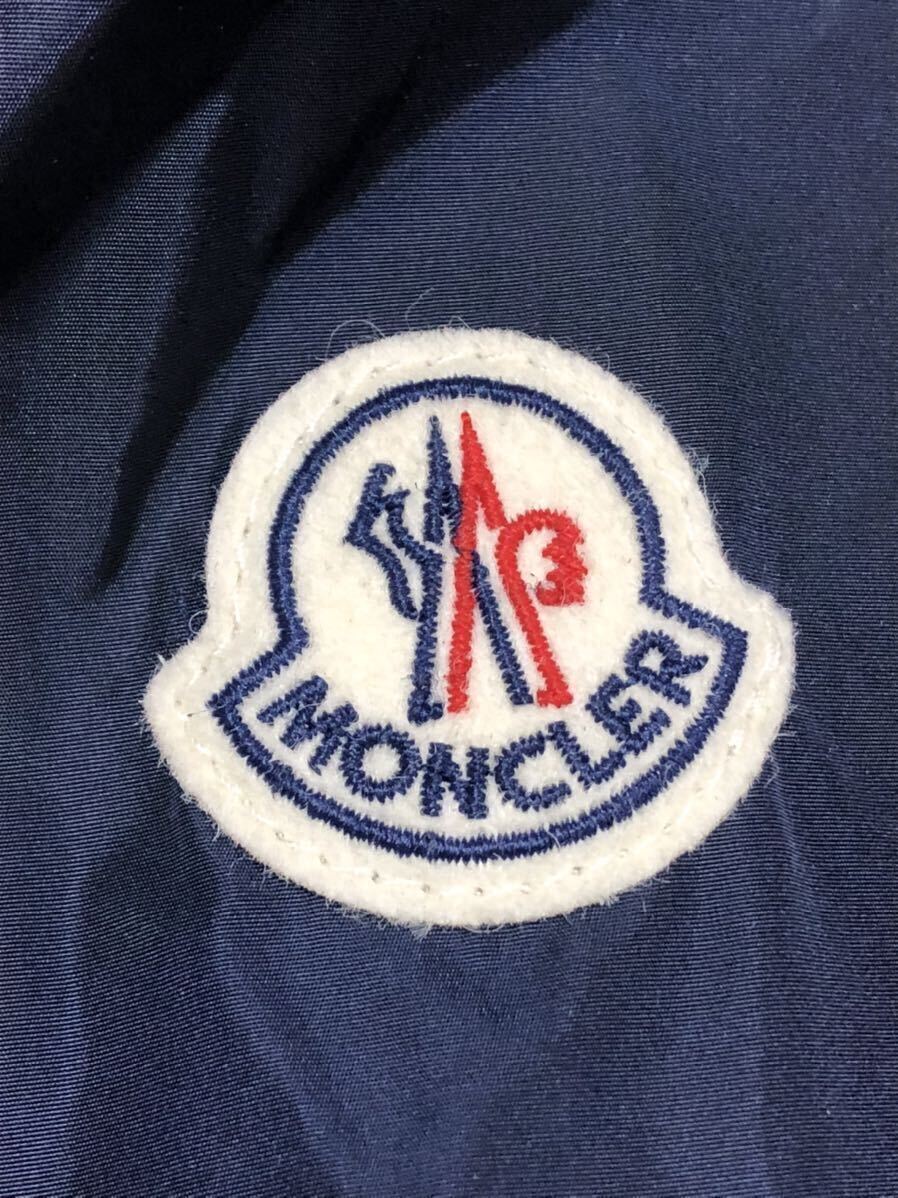 未使用 MONCLER GRIMPEURS モンクレール ジャケット ナイロン パーカー 2 正規品 送料無料 ワッペン ブルゾン フード トリコロール ラスト_画像9