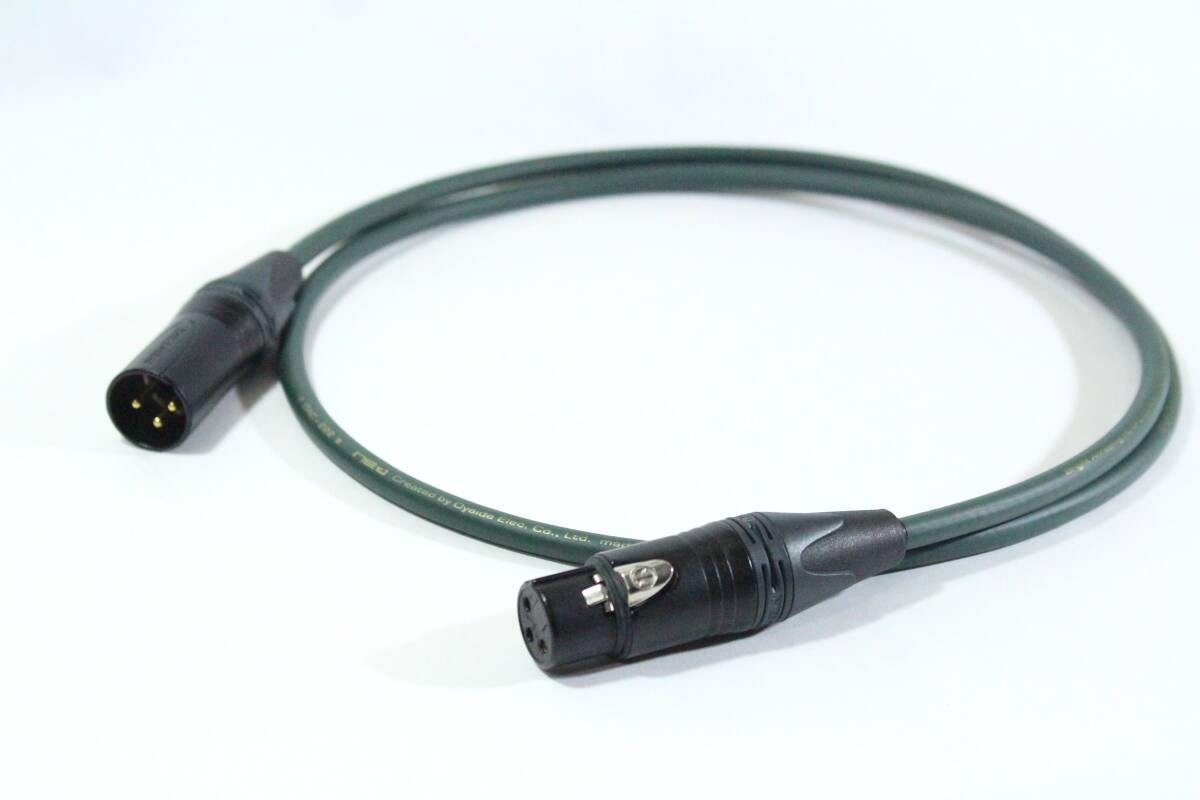 OYAIDE QAC-222【1.5m / XLRオスーXLRメス / 2本セット】オヤイデ　オーディオ バランスケーブル　マイクケーブル NEUTRIK