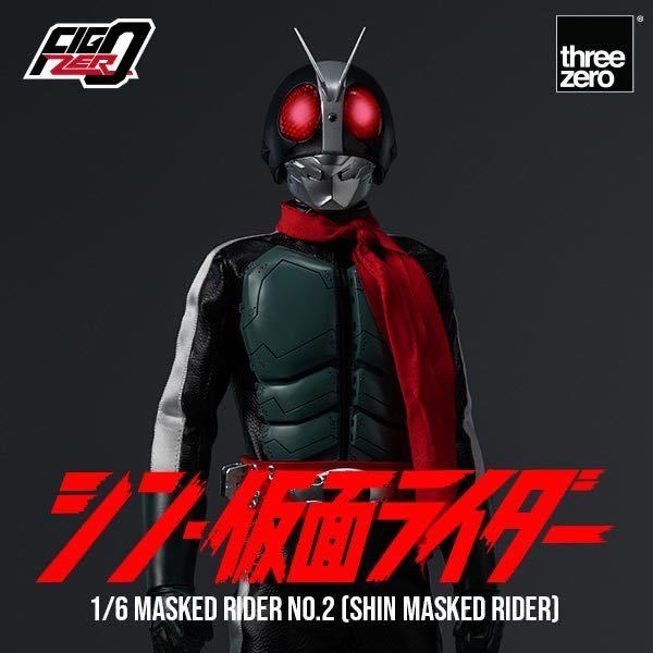 Threezero 1/6 フィグゼロ シン?仮面ライダー 仮面ライダー第2號 未開封新品 3Z0488 スリーゼロ MASKED RIDER 検) 第0號 サイクロン號